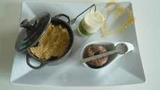 Trio de desserts gourmands aux chocolats