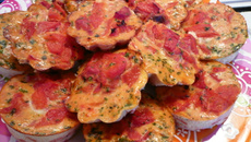 Flans tomate poivrons