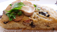 Galette de semoule de blé