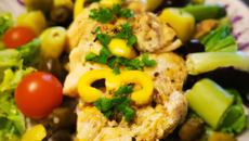 Poulet façon niçoise