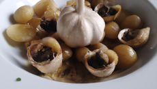 Petits-gris à l'ail et au Monbazillac