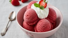 Sorbet à la fraise au Companion