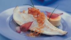 Turbot à l'échalote
