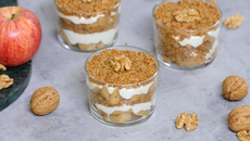 Trifle aux Noix de Grenoble AOP et pommes