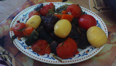 Collier de bœuf poché-grillé