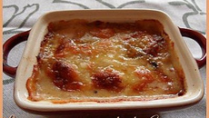 Cassolettes de St Jacques et saumon au Maroilles