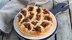 Tourte originale au bœuf haché