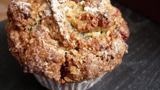 Les meilleurs muffins...version framboises matcha et chocolat blanc