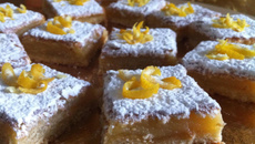 Carré fondant au citron