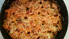 Gratin de potimarron au lait de coco