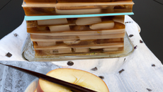 Terrine de pommes à la cannelle