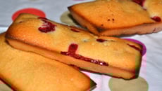 Financiers aux groseilles