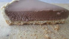 Tarte mousseuse au chocolat