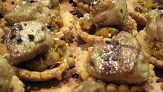 Mini-tartelettes au chutney et au foie gras