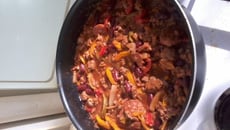 Chili aux 3 couleurs