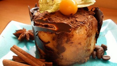 Charlotte chocolat noisette