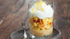 Tiramisu express aux nectarines