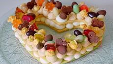 Un number cake revisité en heart cake!