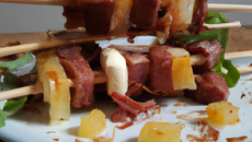 Yakitoris bœuf-fromage