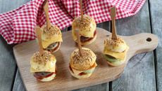 Mini burgers