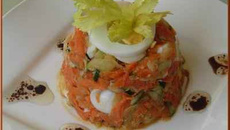 Renversée aux légumes printaniers