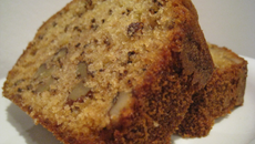 Cake au miel et aux noix