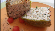 Poivrons farcis à la ricotta