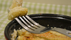 Gnocchis à la parisienne, sauce Boursin Cuisine échalote