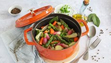 Cocotte de légumes primeurs