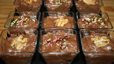 Mousse au chocolat au blanc d'œuf pour verrine