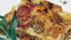 Millefeuille de truite saumonée aux poireaux rapide