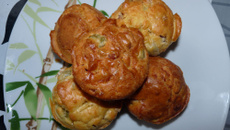 Muffins salés aux lardons
