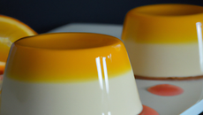 Bavarois à l'orange