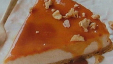 cheesecake aux 2 chocolats et noix