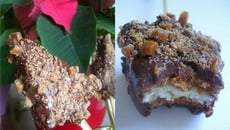 Sapins en sucette coco-choco