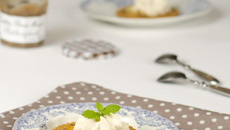Tartelettes à la confiture de châtaignes Bonne Maman et aux pommes