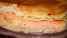 Lasagnes de saumon à la vanille