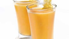 Velouté de potiron et languettes de Comté