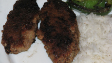 Boulettes de viande à la plancha