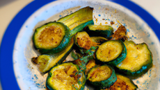 Courgette au bleu