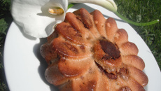 Moelleux à la ricorée et à la pâte aux spéculoos