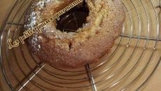 Biscuit noisettine et chocolat marbré