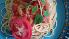 delice de tomates au spaghettis facon julie