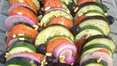 Tian aux légumes d'été