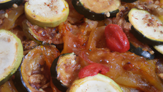 Ratatouille de courgettes