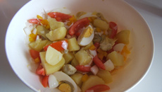 Salade aux fonds d'artichauts