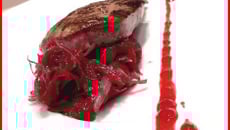 Foie de veau à la framboise