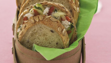 Petits sandwichs croustillants au crabe et Bière de Printemps