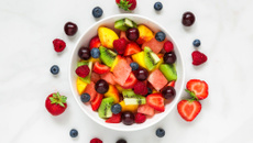 Salade de fruits frais d'été
