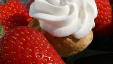 Brochettes Choux et fraises Label Rouge